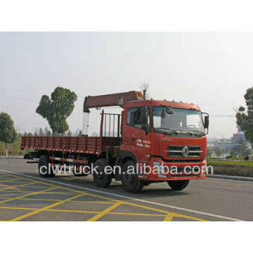Горячая продажа 3 осей Dongfeng автокран грузоподъемника, 10-тонный кулак стрелы грузовик установлен кран